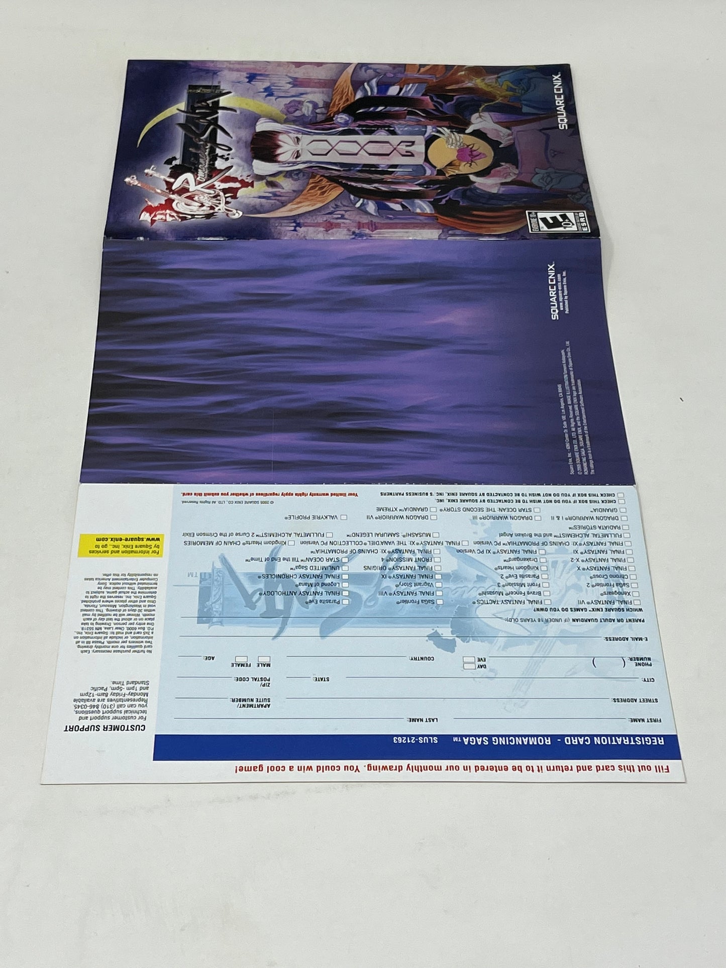 Sony PlayStation 2 - Romancing Saga - Complete