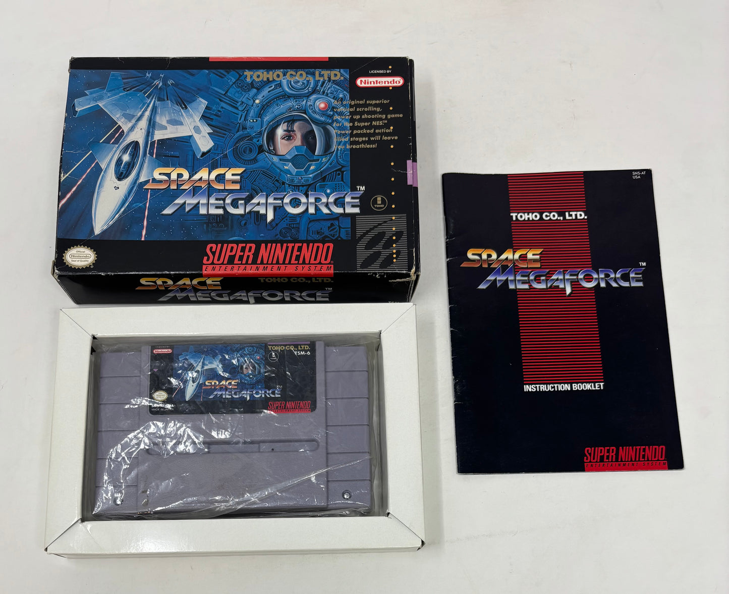 SNES Super Nintendo - Space Megaforce - Complete