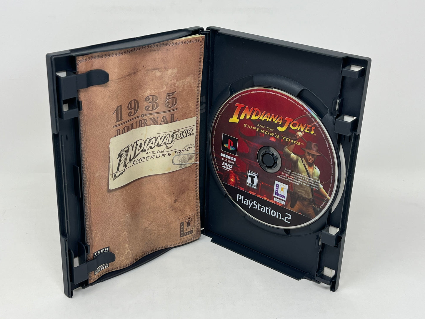 Sony PlayStation 2 PS2 - Indiana Jones and the Emperor’s Tomb