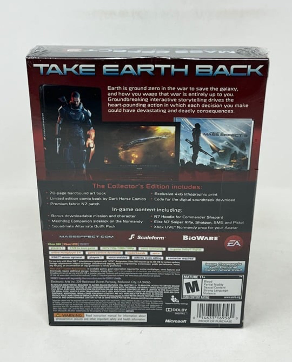 Xbox 360 - Mass Effect 3 N7 Collector's Edition