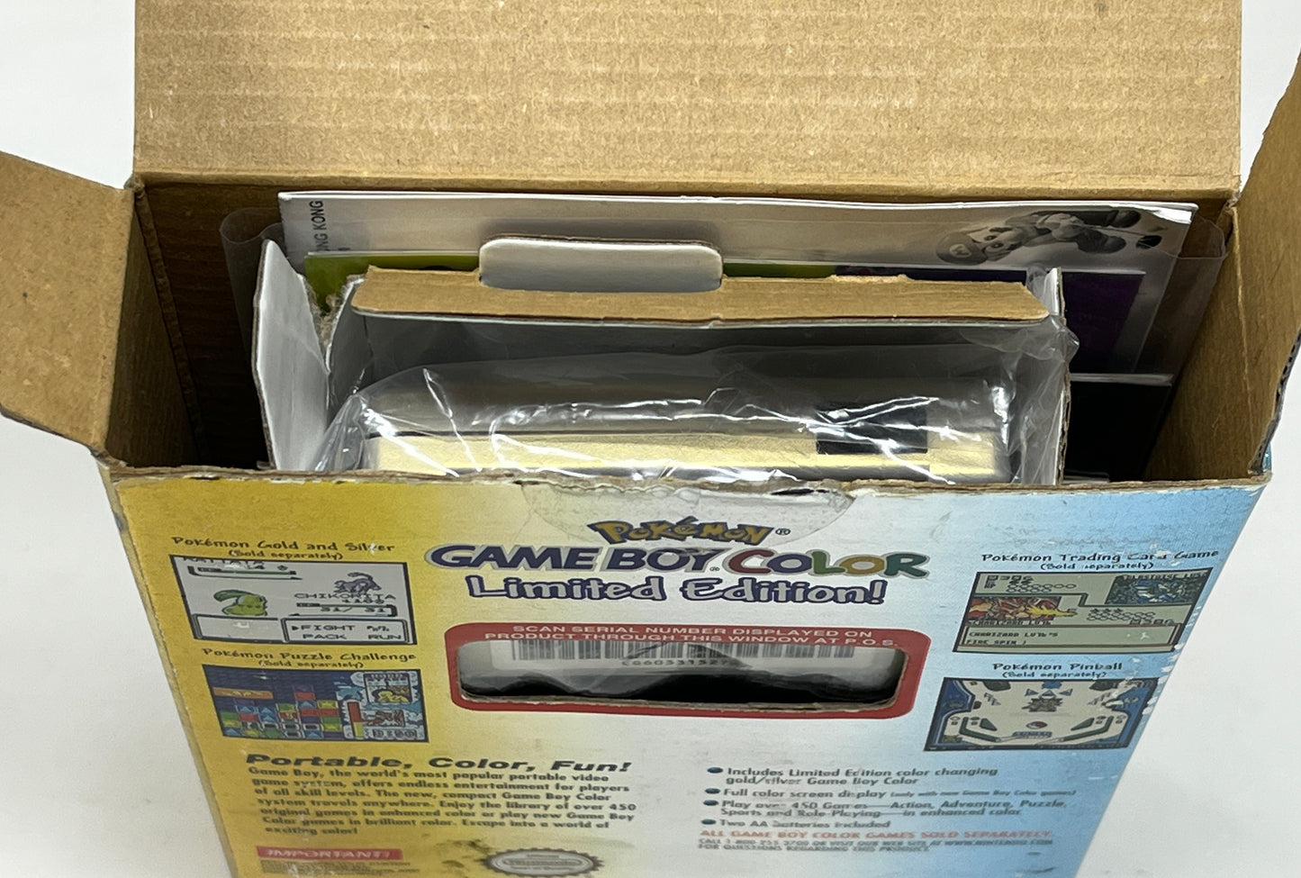 Nintendo Game Boy Color Pokemon Limited Edtion - Complete in Box