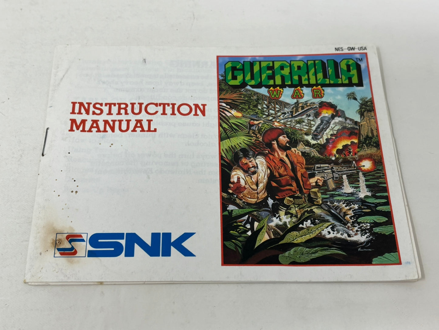 NES Nintendo - Guerilla War - Complete