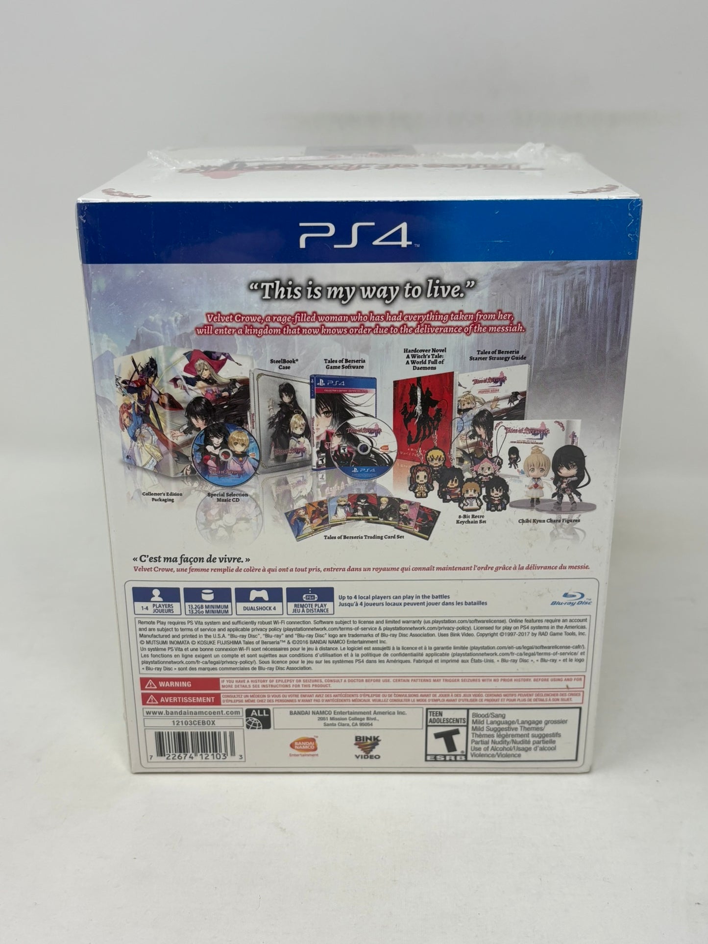 Sony PlayStation 4 - Tales of Berseria Collector's Edition - Sealed