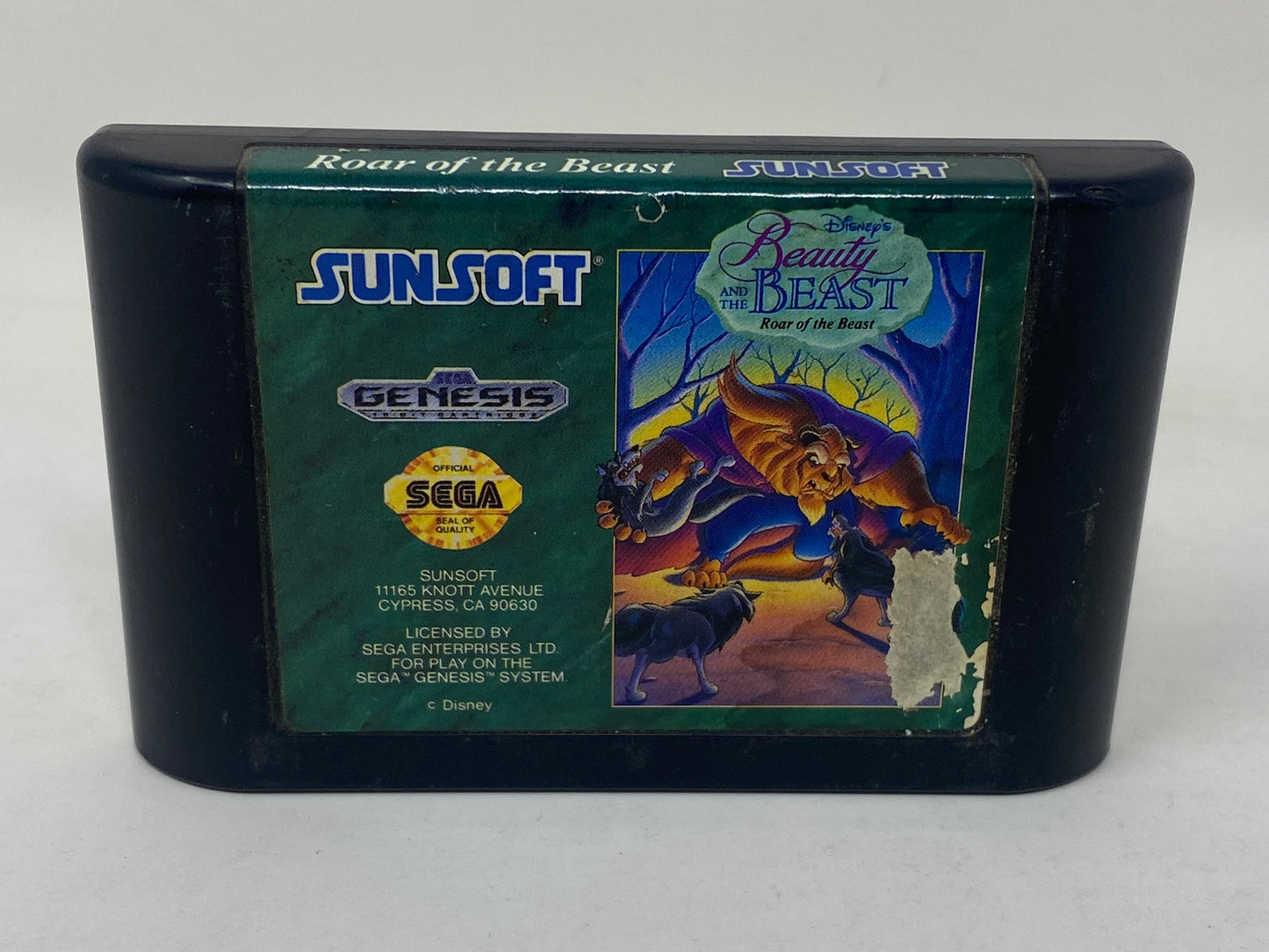 Sega Genesis - Beauty and the Beast: Roar of the Beast