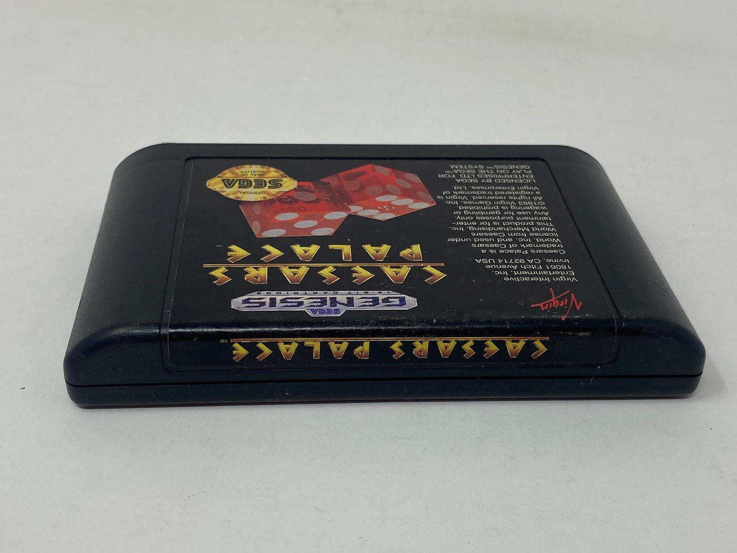 Sega Genesis - Caesar's Palace - Complete
