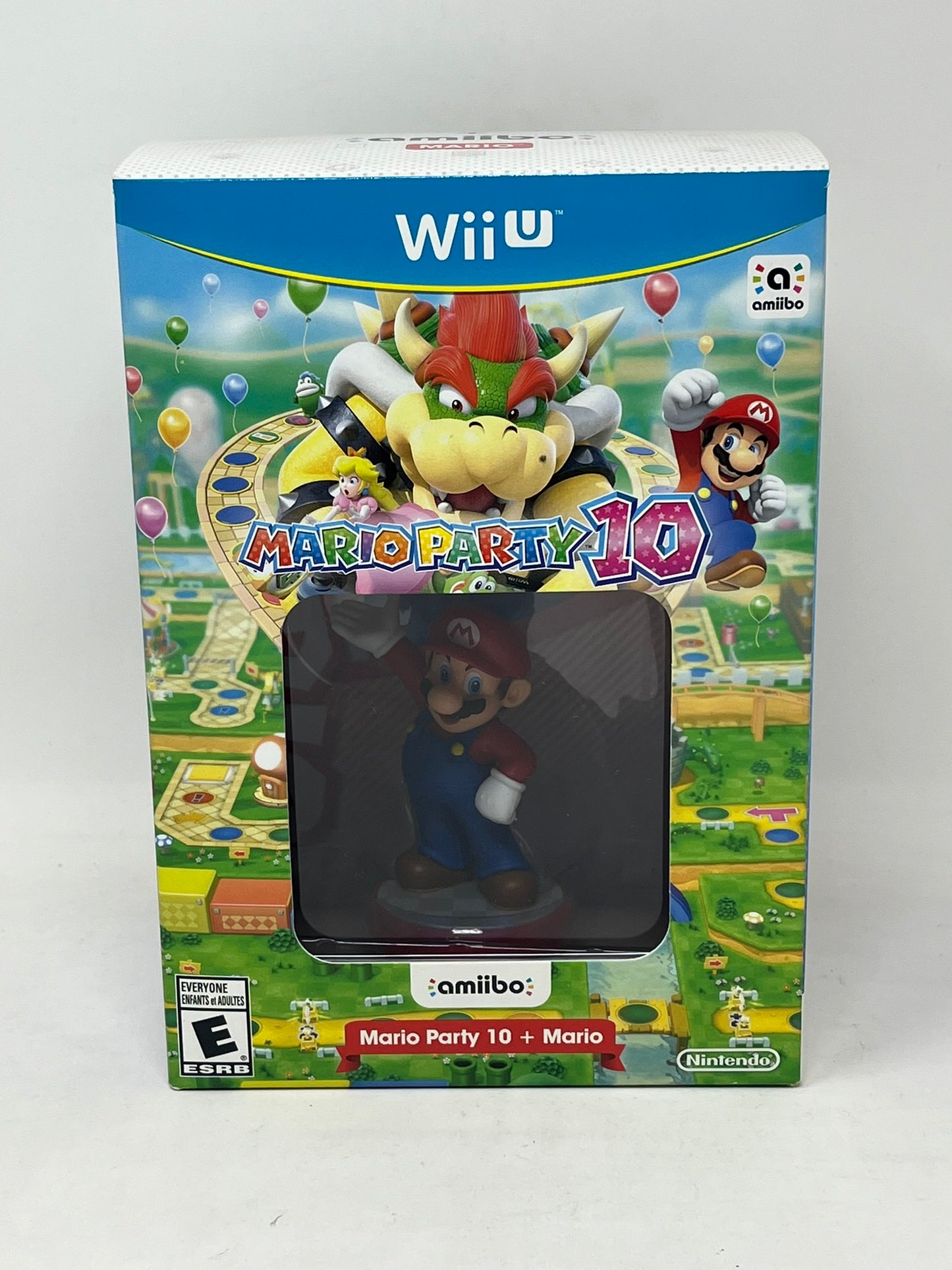 Nintendo Wii U - Mario Party 10 + Mario Amiibo Pack