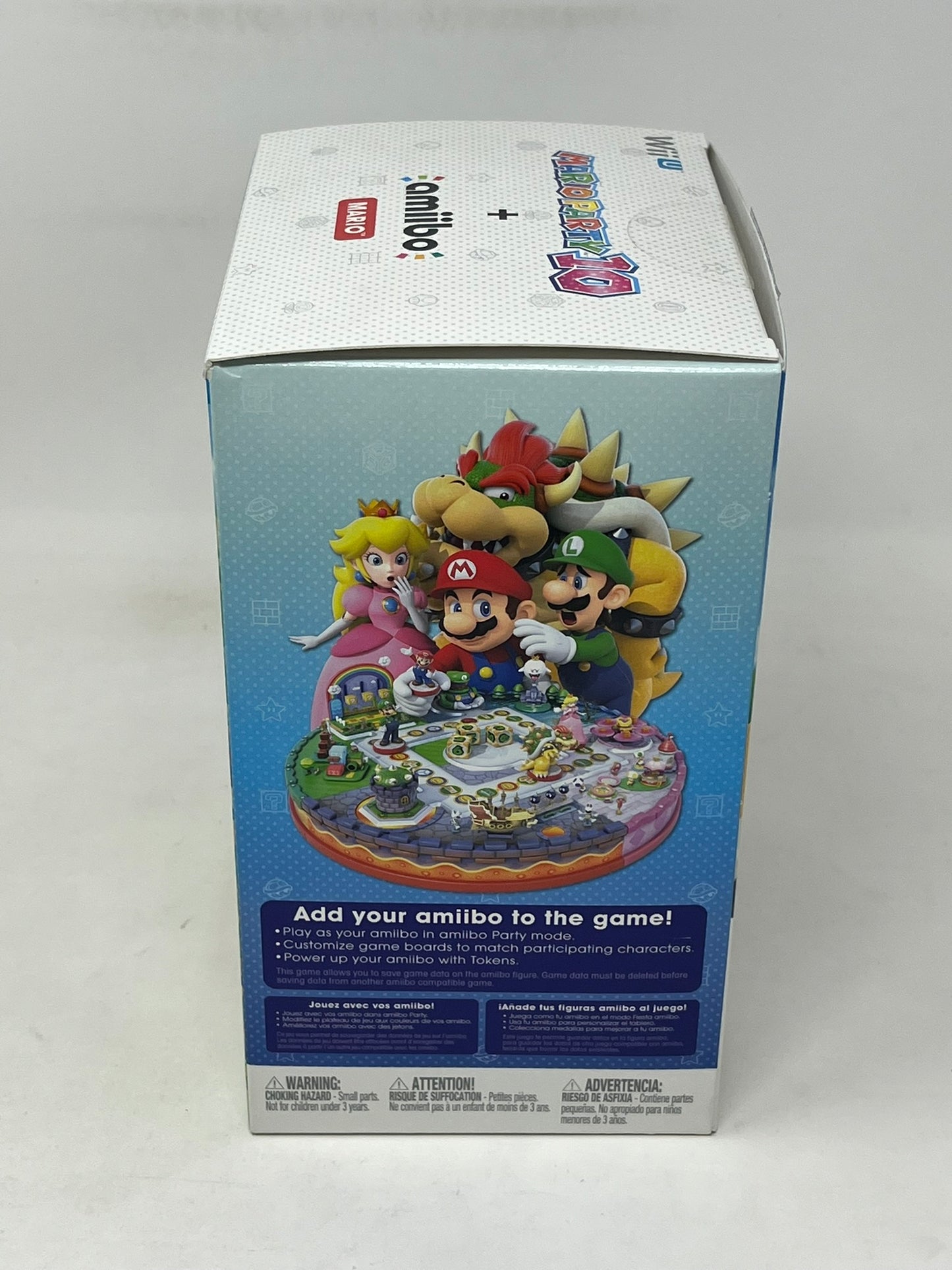 Nintendo Wii U - Mario Party 10 + Mario Amiibo Pack