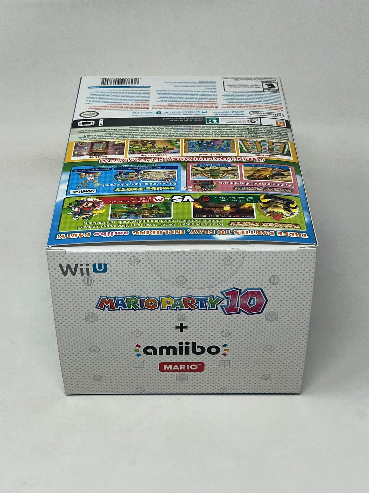 Nintendo Wii U - Mario Party 10 + Mario Amiibo Pack