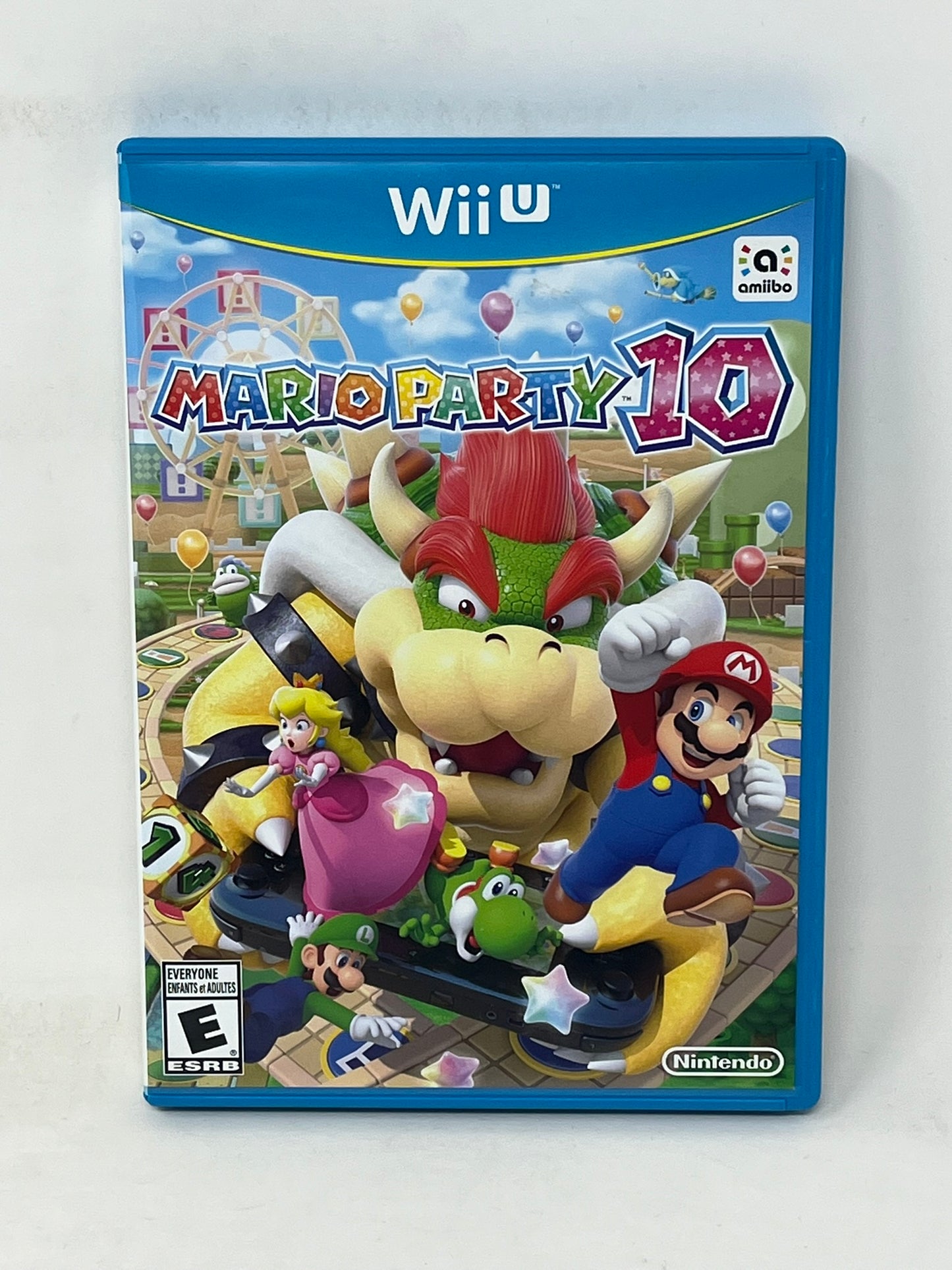 Nintendo Wii U - Mario Party 10 + Mario Amiibo Pack