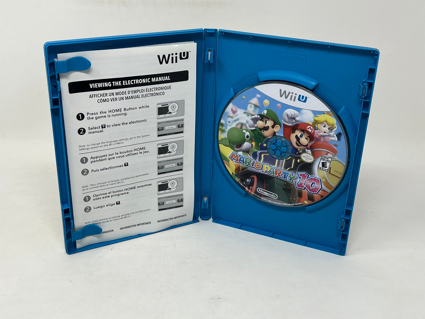 Nintendo Wii U - Mario Party 10 + Mario Amiibo Pack