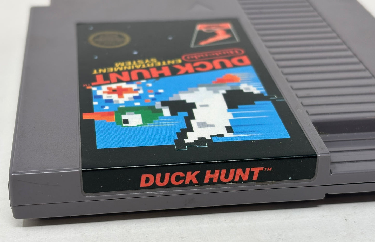 NES Nintendo - Duck Hunt - Original 5 Screw Cart - Zapper Game