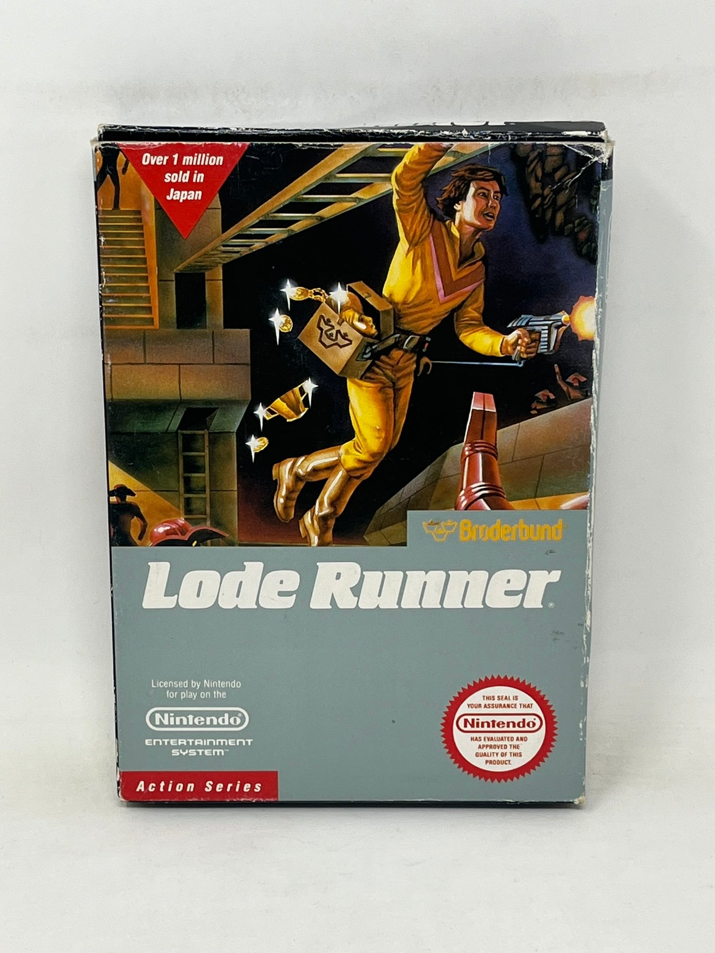 NES Nintendo - Lode Runner (5 Screw) - Complete