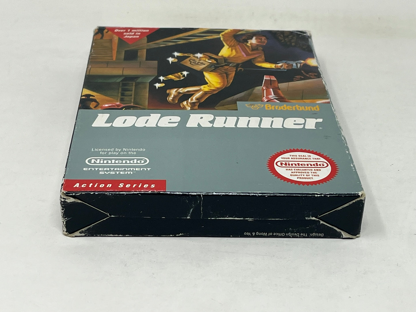 NES Nintendo - Lode Runner (5 Screw) - Complete