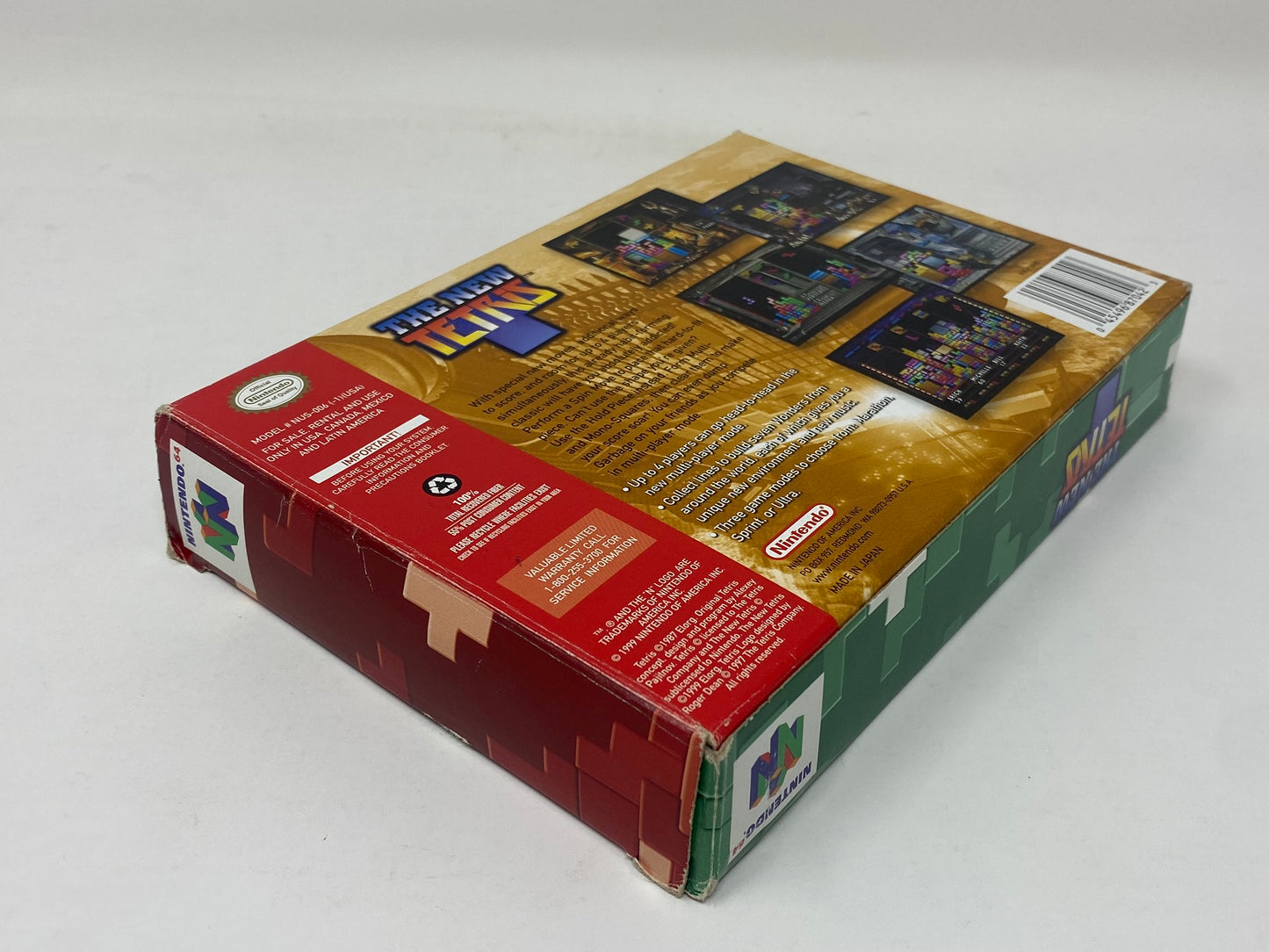 N64 Nintendo 64 - The New Tetris - Complete