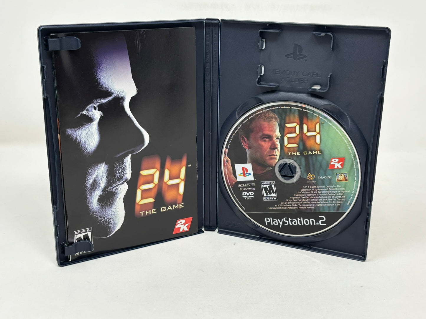 Sony PlayStation 2 PS2 - 24 The Game - Complete