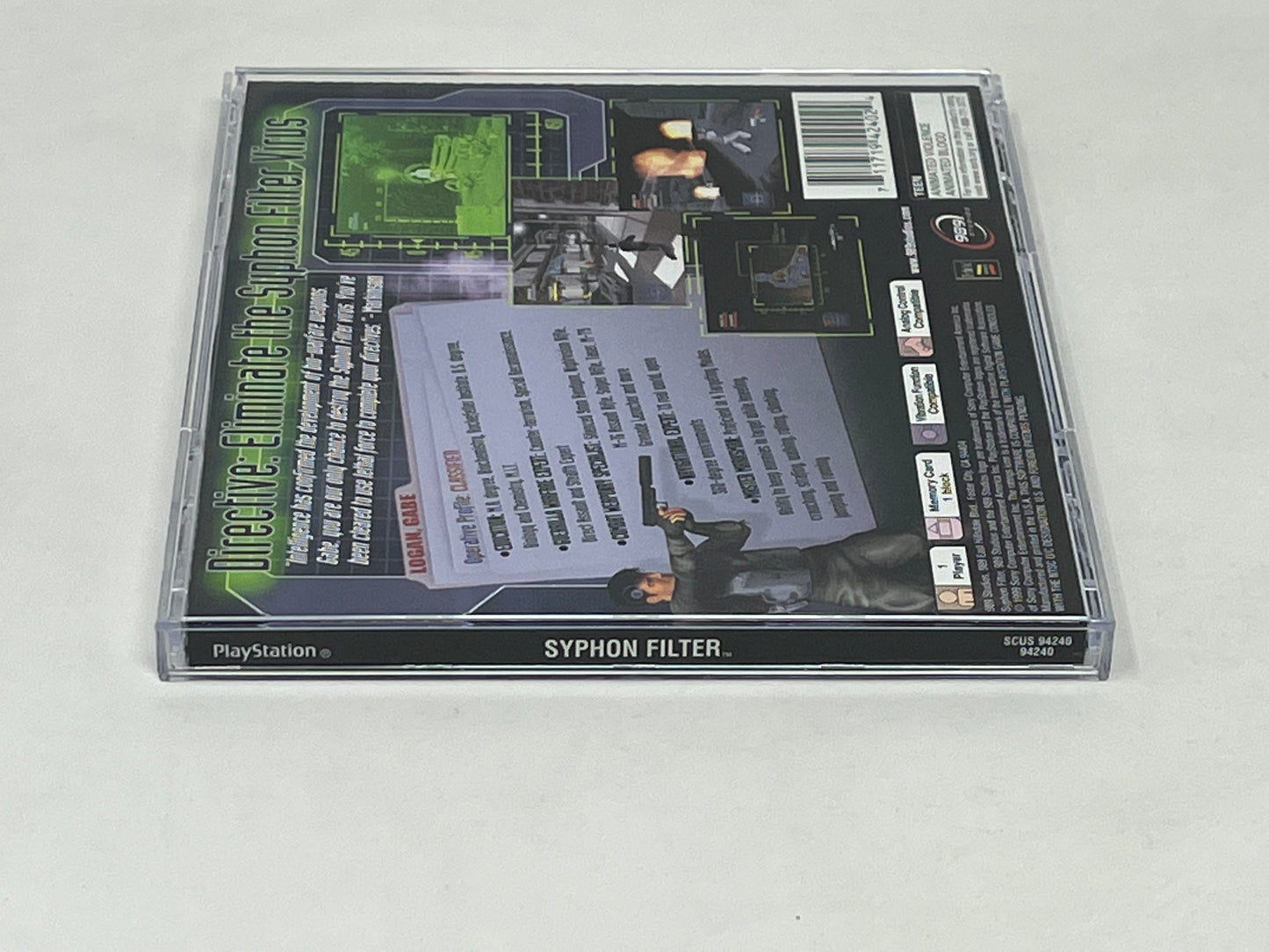 Sony PlayStation - Syphon Filter - Complete