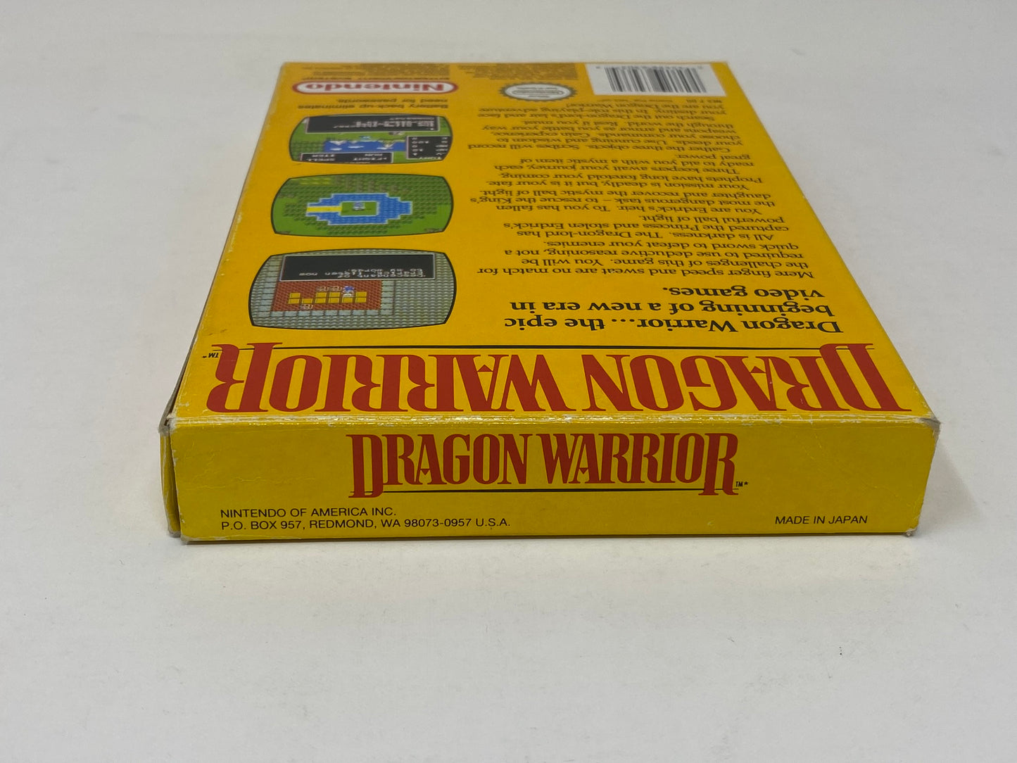 NES Nintendo - Dragon Warrior - Complete