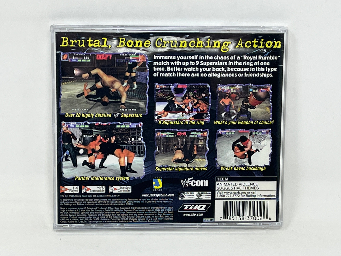 Sega Dreamcast - WWF Royal Rumble - Complete