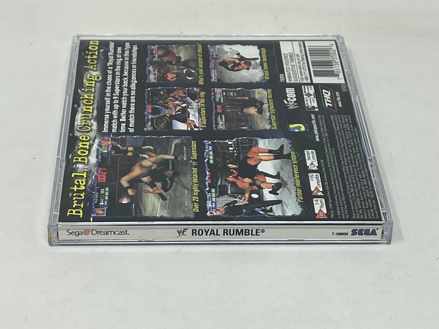 Sega Dreamcast - WWF Royal Rumble - Complete