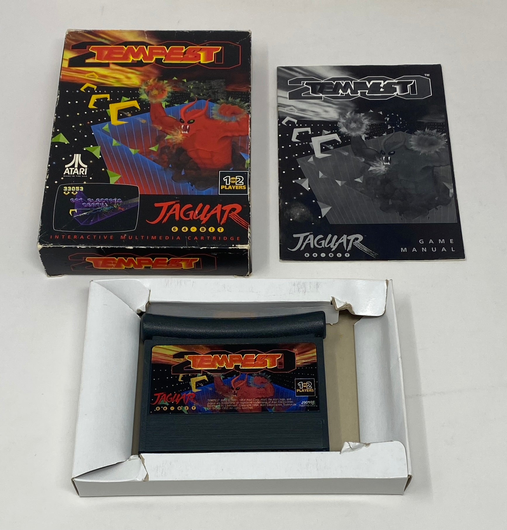 Atari Jaguar - Tempest 2000 - Complete