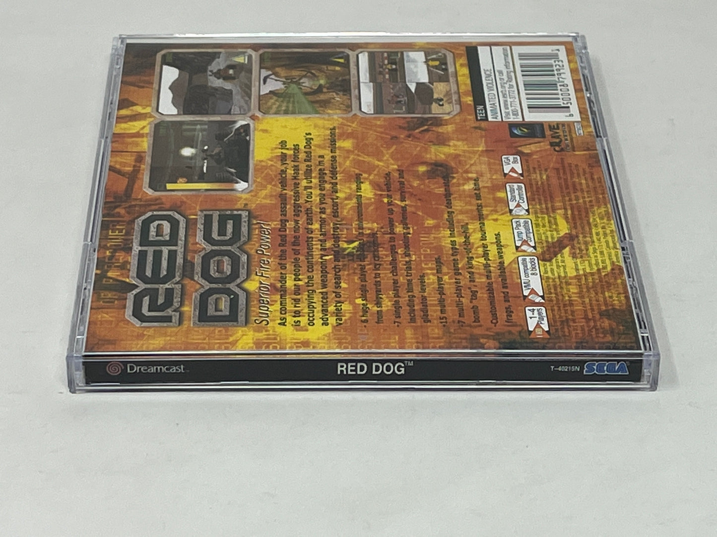 Sega Dreamcast - Red Dog - Complete