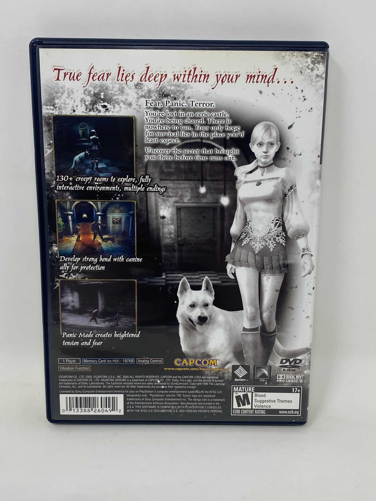 Sony PlayStation 2 PS2 - Haunting Ground - Complete