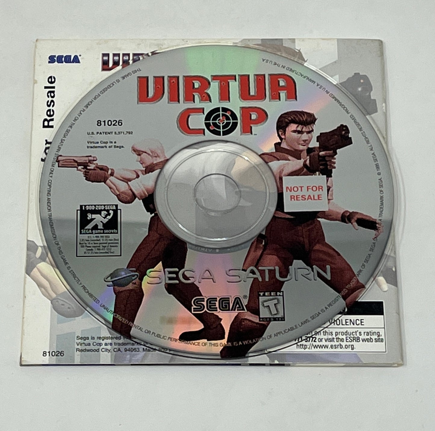 Sega Saturn - Virtua Cop