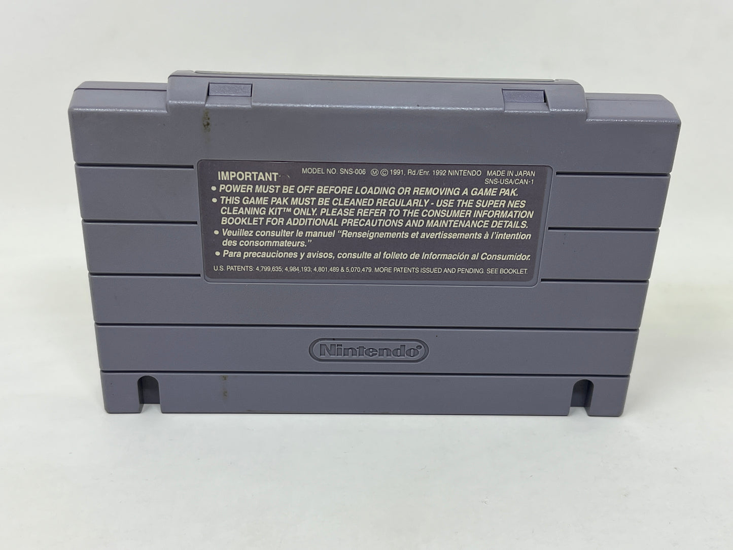 SNES Super Nintendo - Super Caesar's Palace