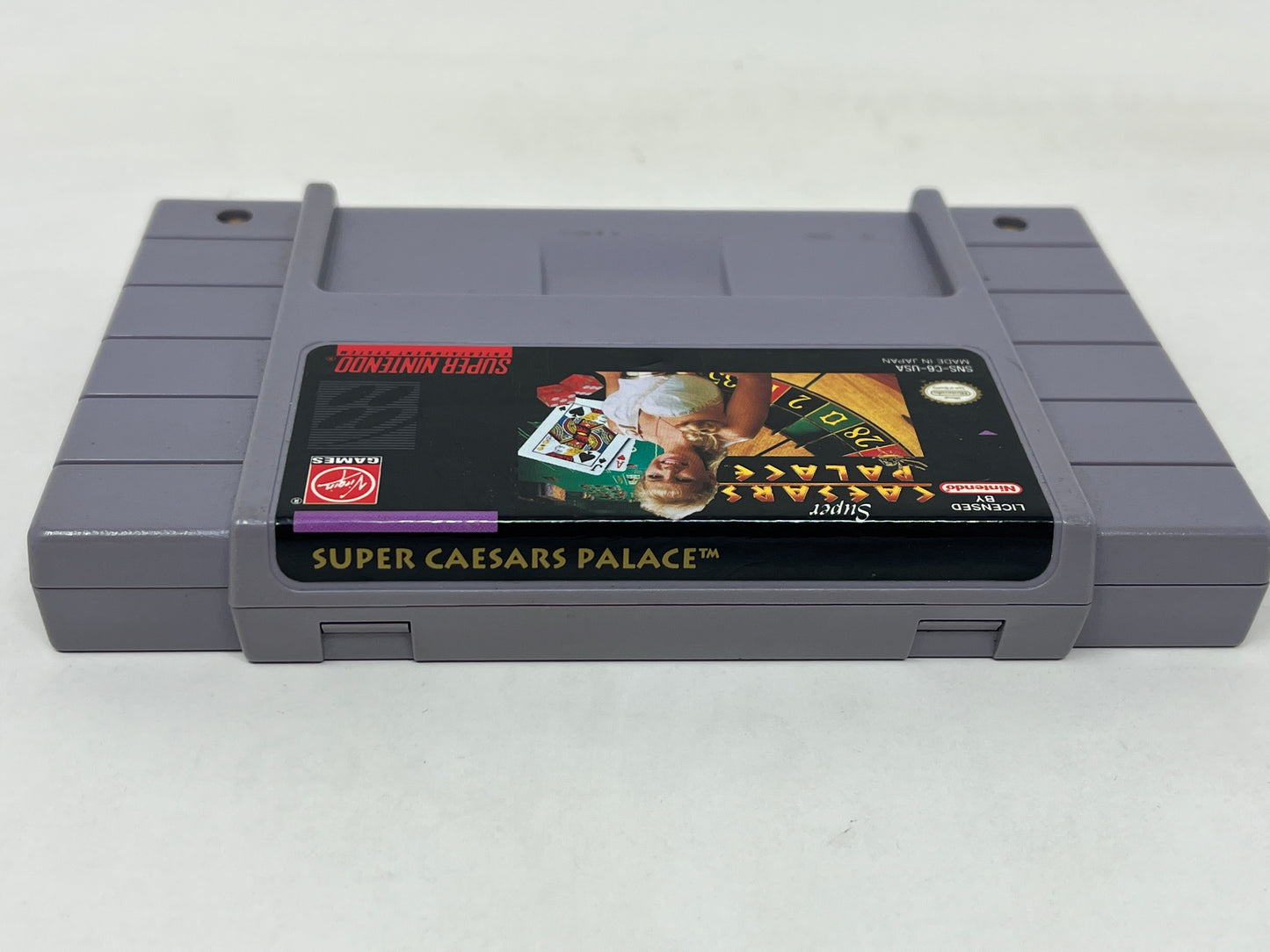 SNES Super Nintendo - Super Caesar's Palace