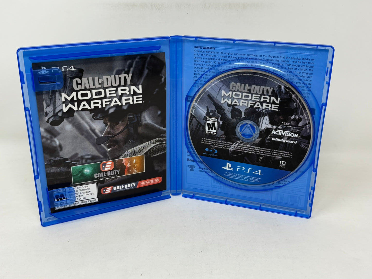 Sony PlayStation 4 PS4 - Call of Duty Modern Warefare