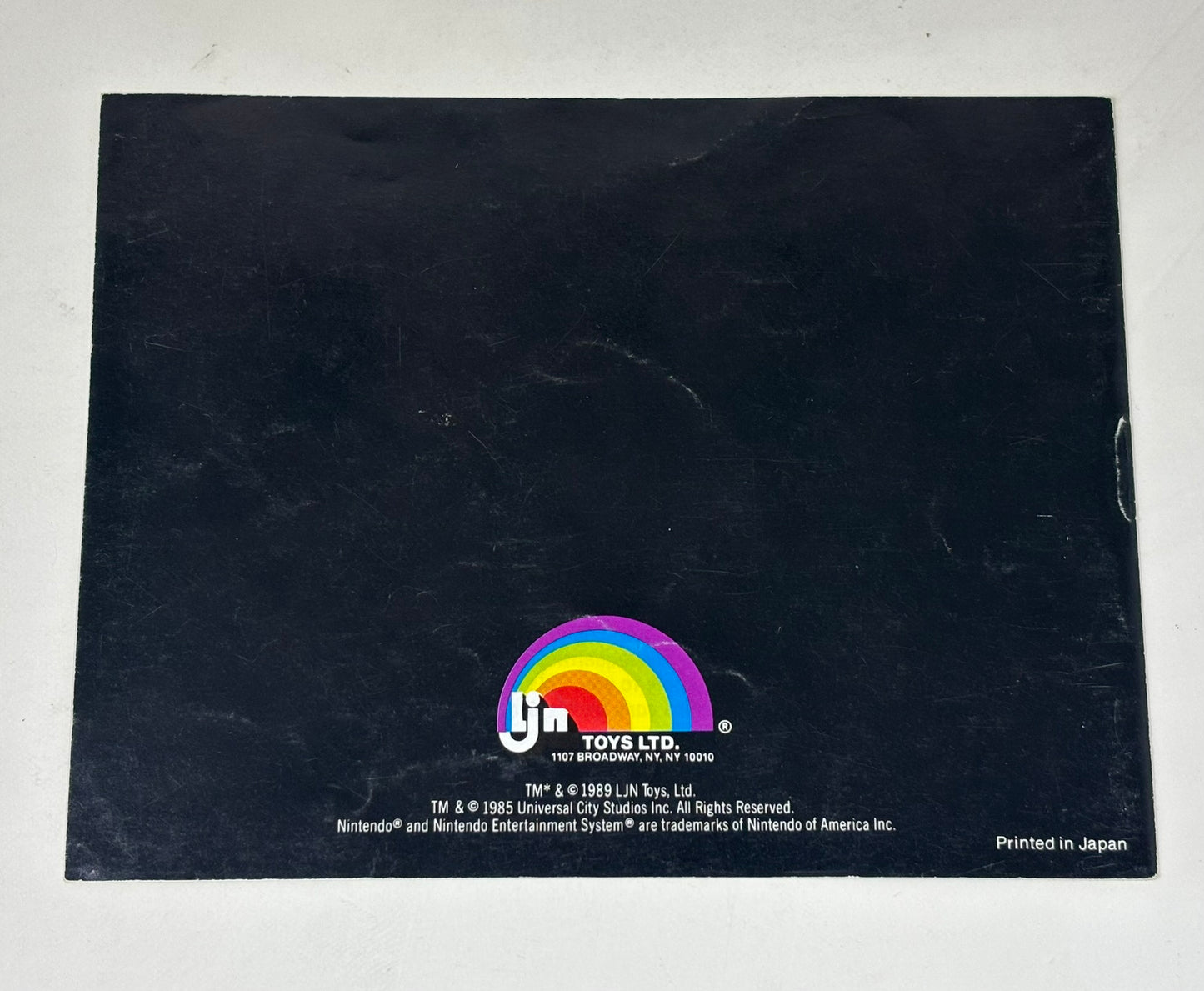 NES Nintendo - Back to the Future w/ Manual