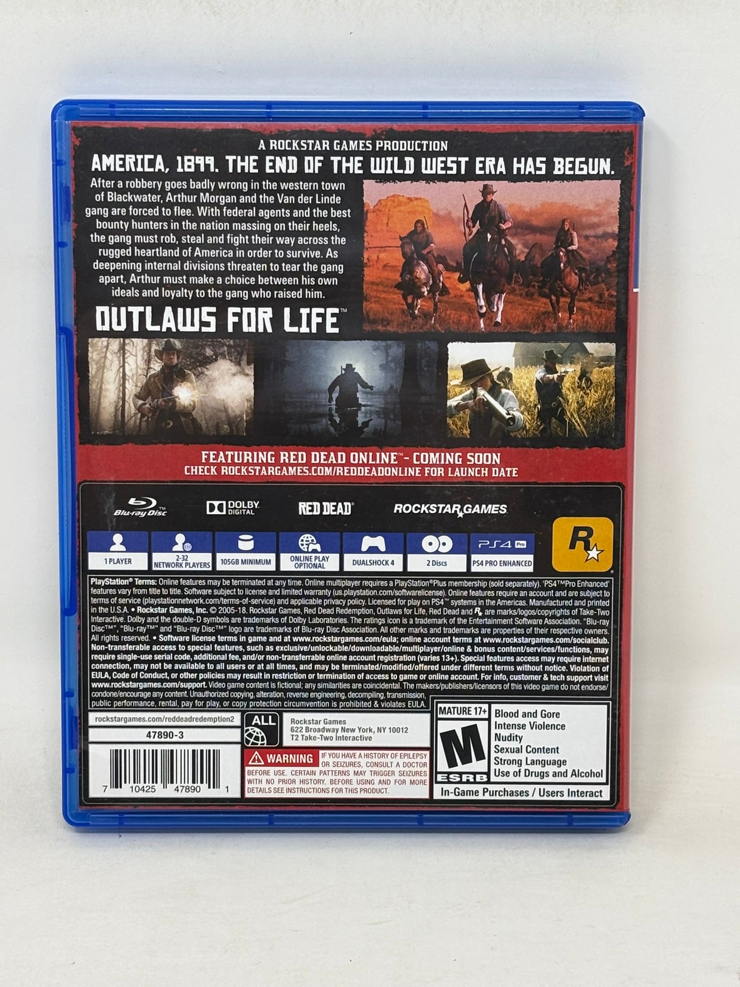 Sony PlayStation 4 - Red Dead Redemption II