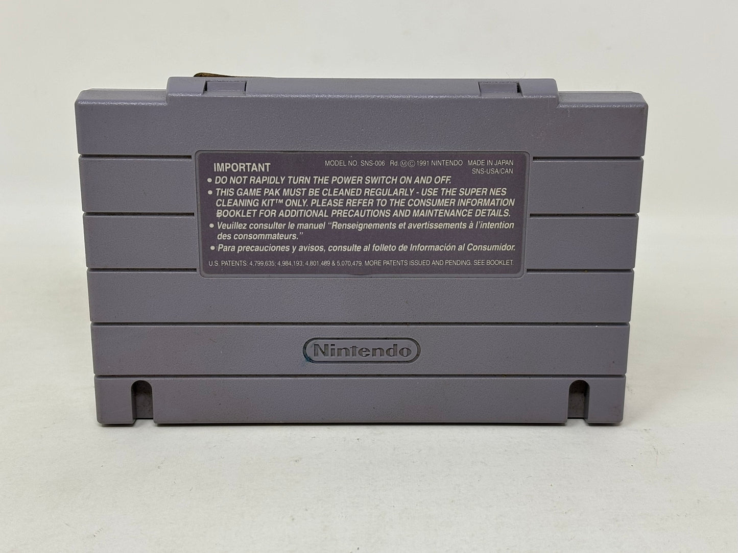 SNES Super Nintendo - Super Mario World