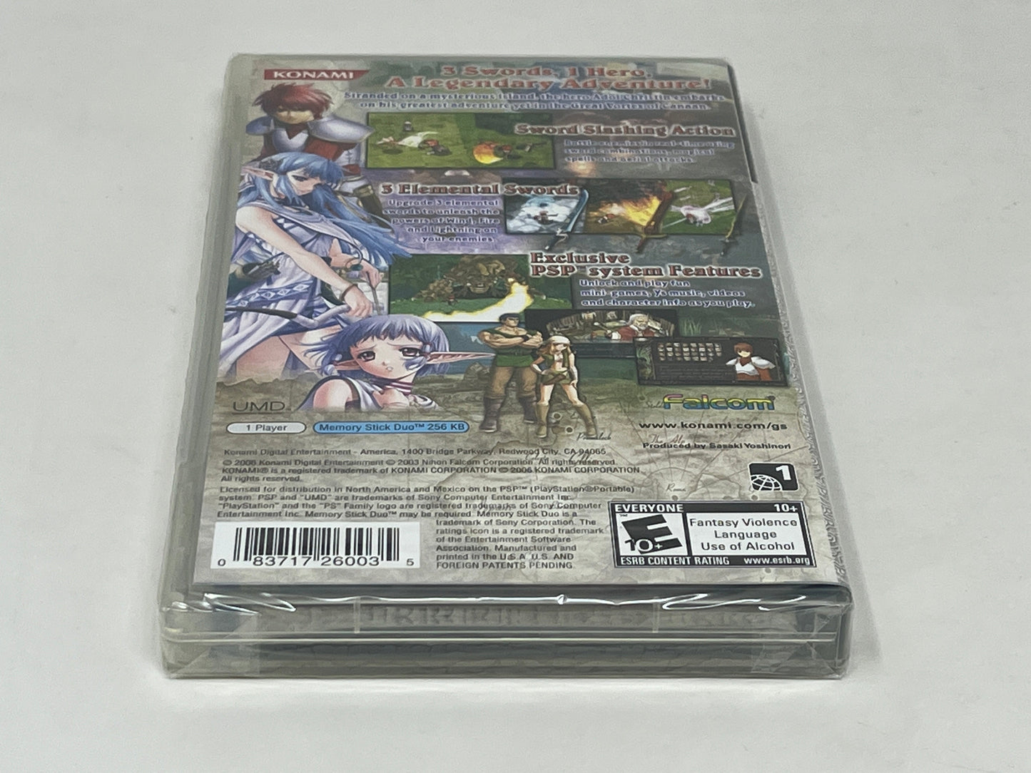 Sony PSP - Y's Ark of Napishtim - Sealed