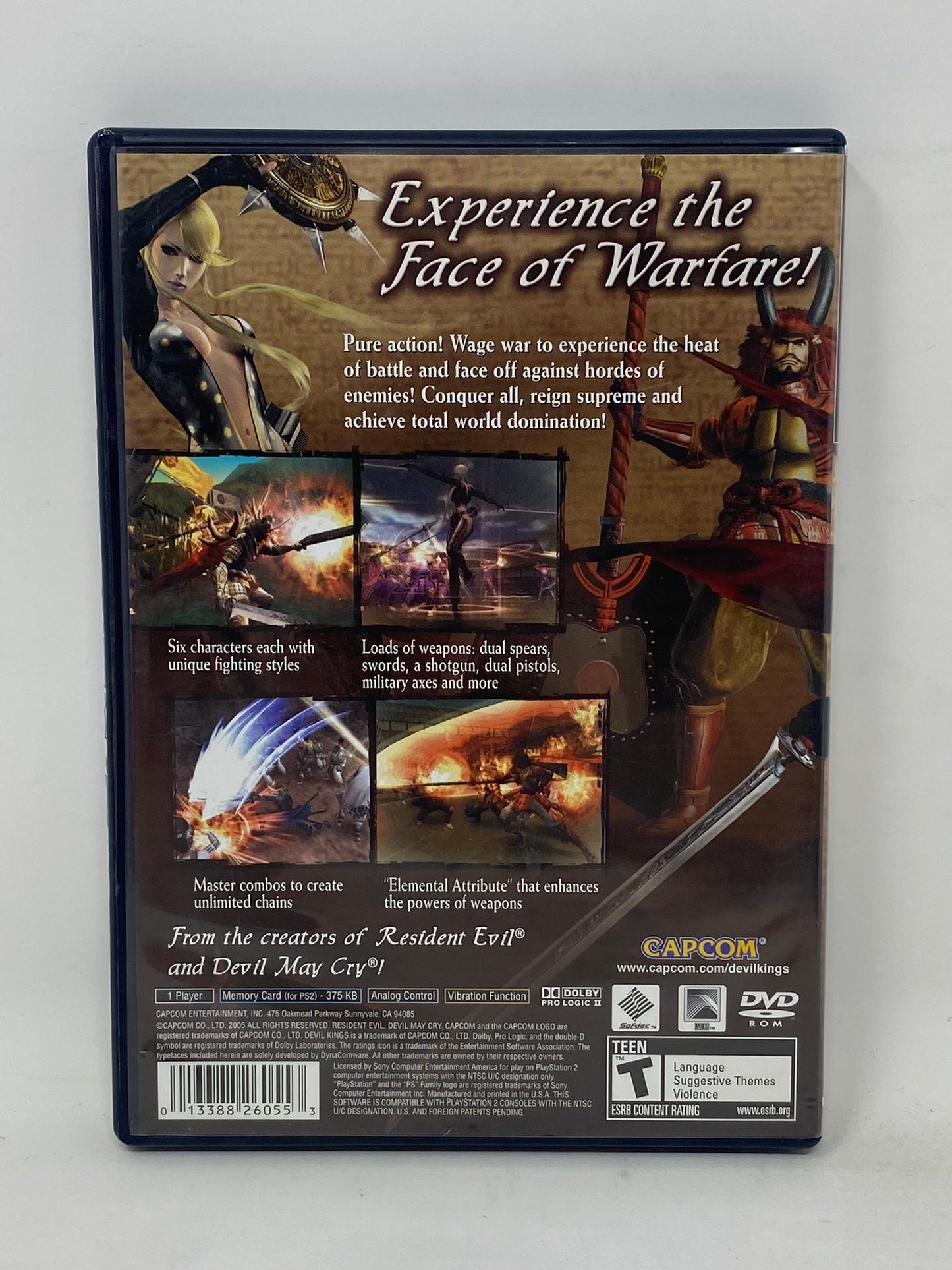 Sony PlayStation 2 PS2 - Devil Kings - Complete