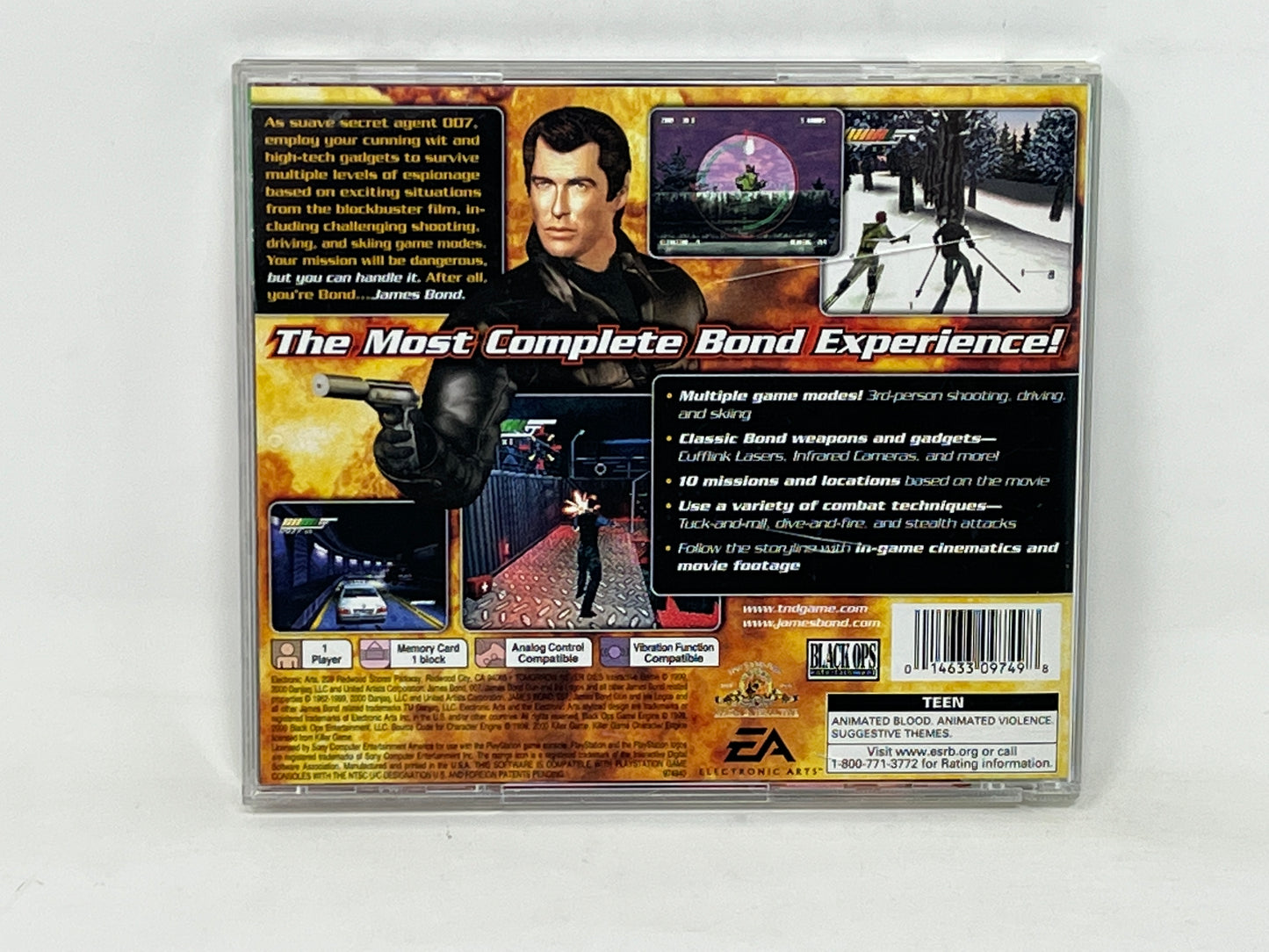 Sony PlayStation - 007 Tomorrow Never Dies (Greatest Hits) Complete