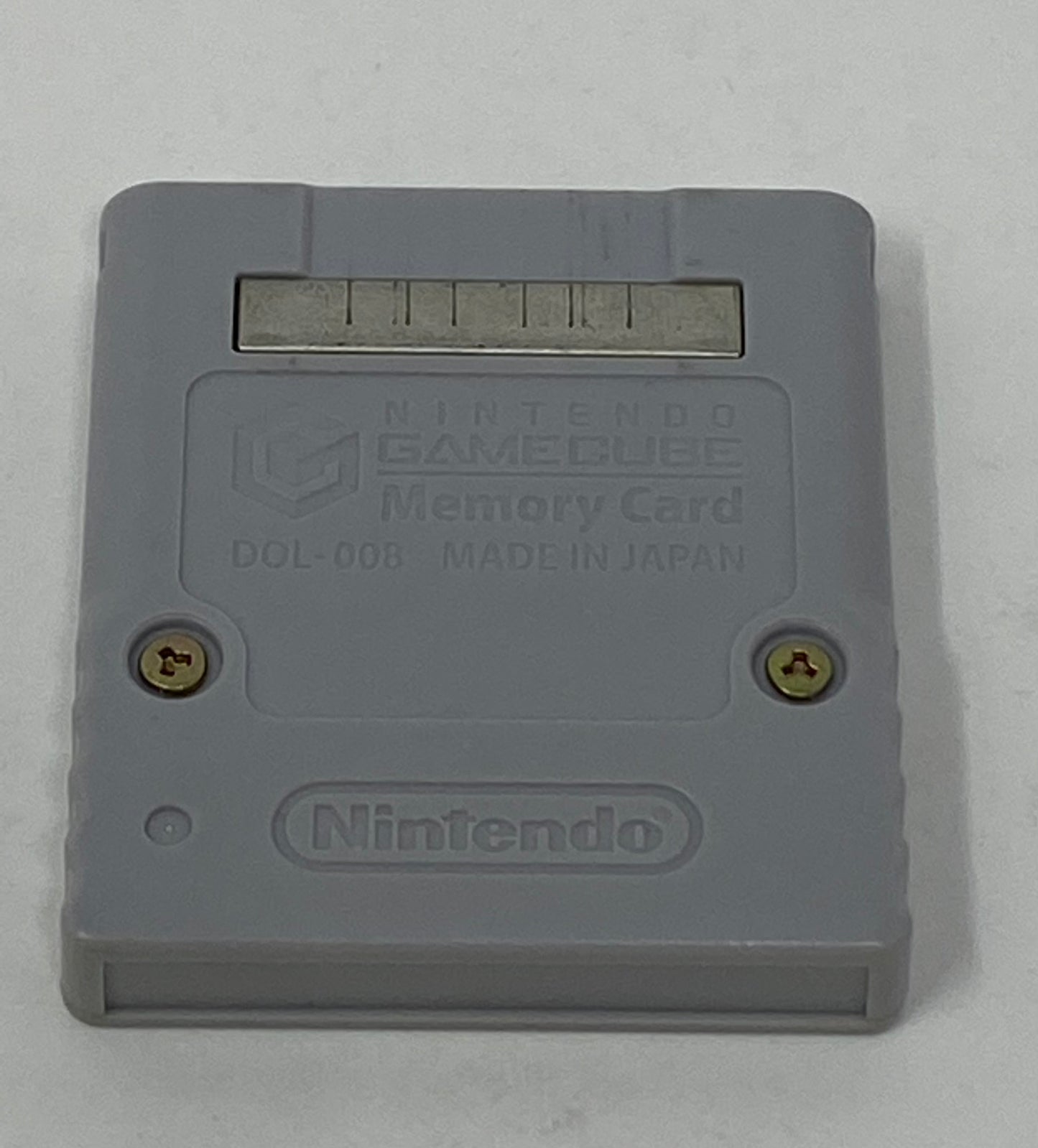 Nintendo GameCube Memory Card - Nintendo Brand OEM DOL-008