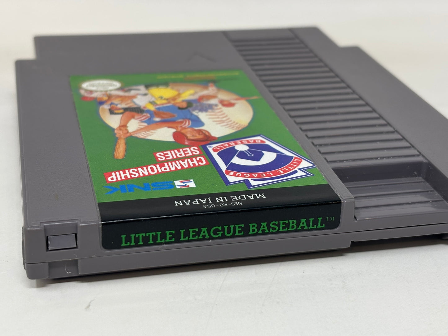 NES Nintendo - Little League Baseball - Complete
