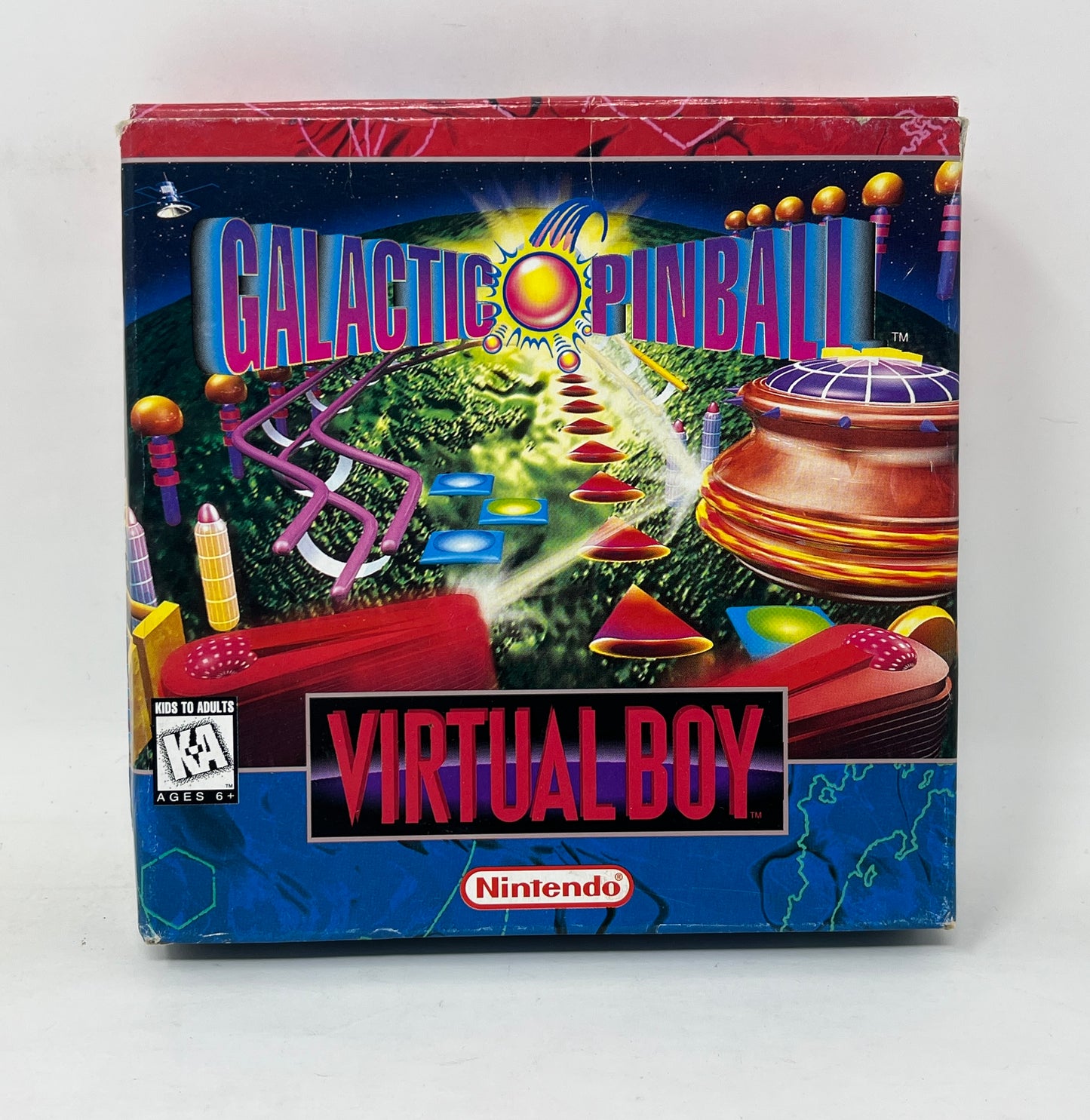 Nintendo Virtual Boy - Galactic Pinball - Complete