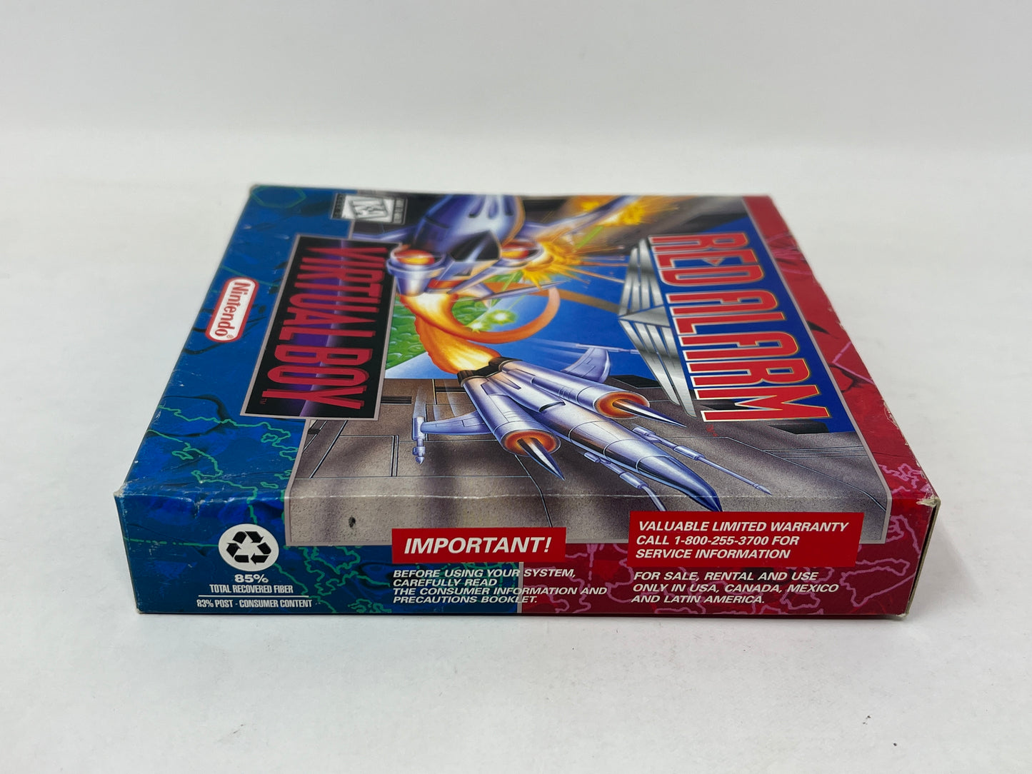 Nintendo Virtual Boy - Red Alarm - Complete