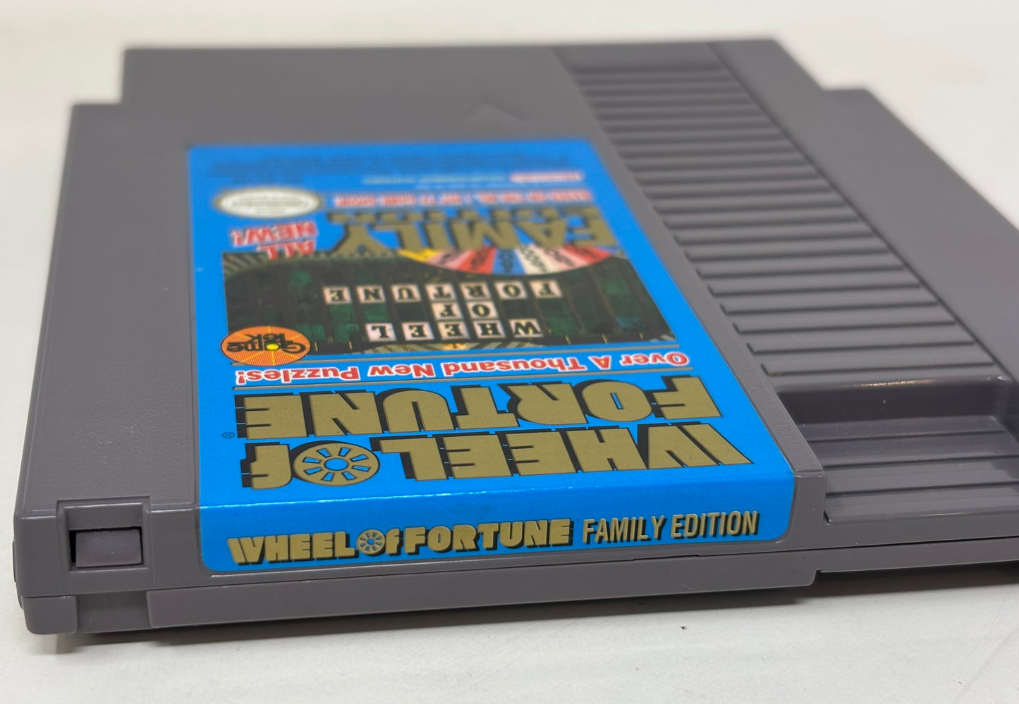 NES Nintendo - Wheel of Fortune Family Edition - Complete