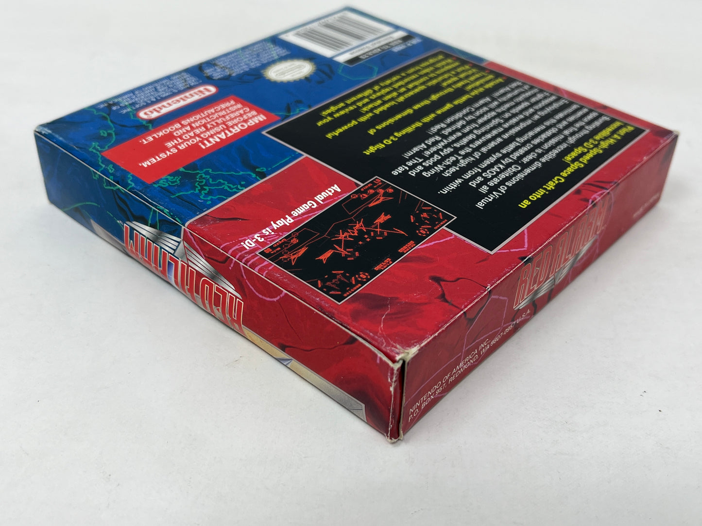 Nintendo Virtual Boy - Red Alarm - Complete