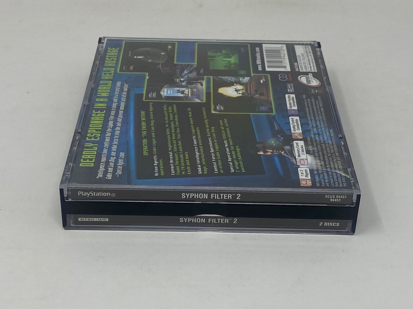 Sony PlayStation - Syphon Filter 2 - Complete
