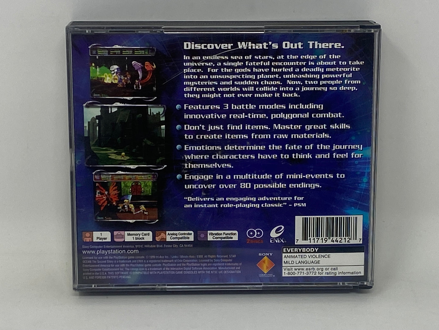 Sony PlayStation - Star Ocean: The Second Story - Complete