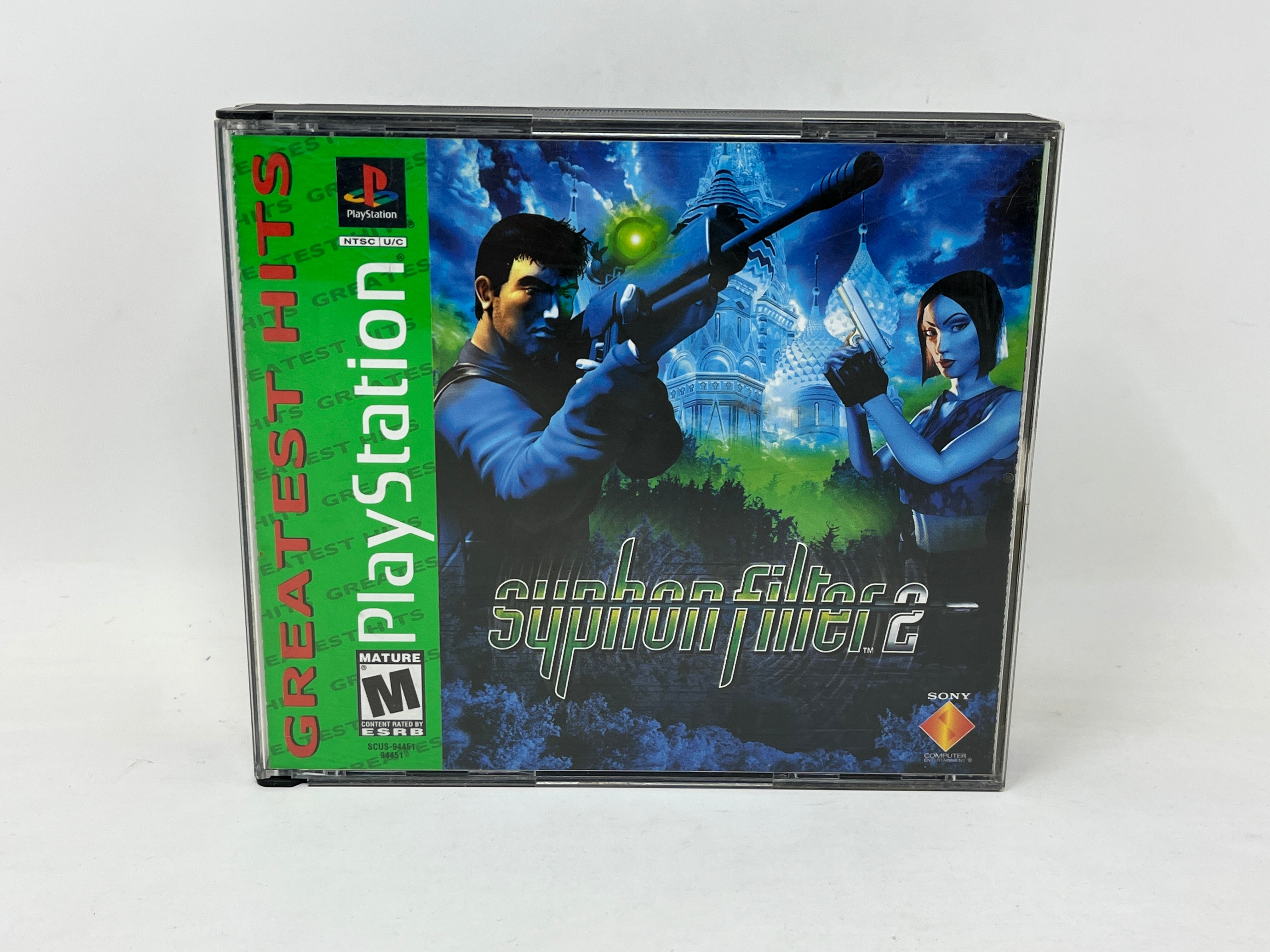 Carátula de Syphon Filter para PS1 Carátula de Syphon Filter para PS1
