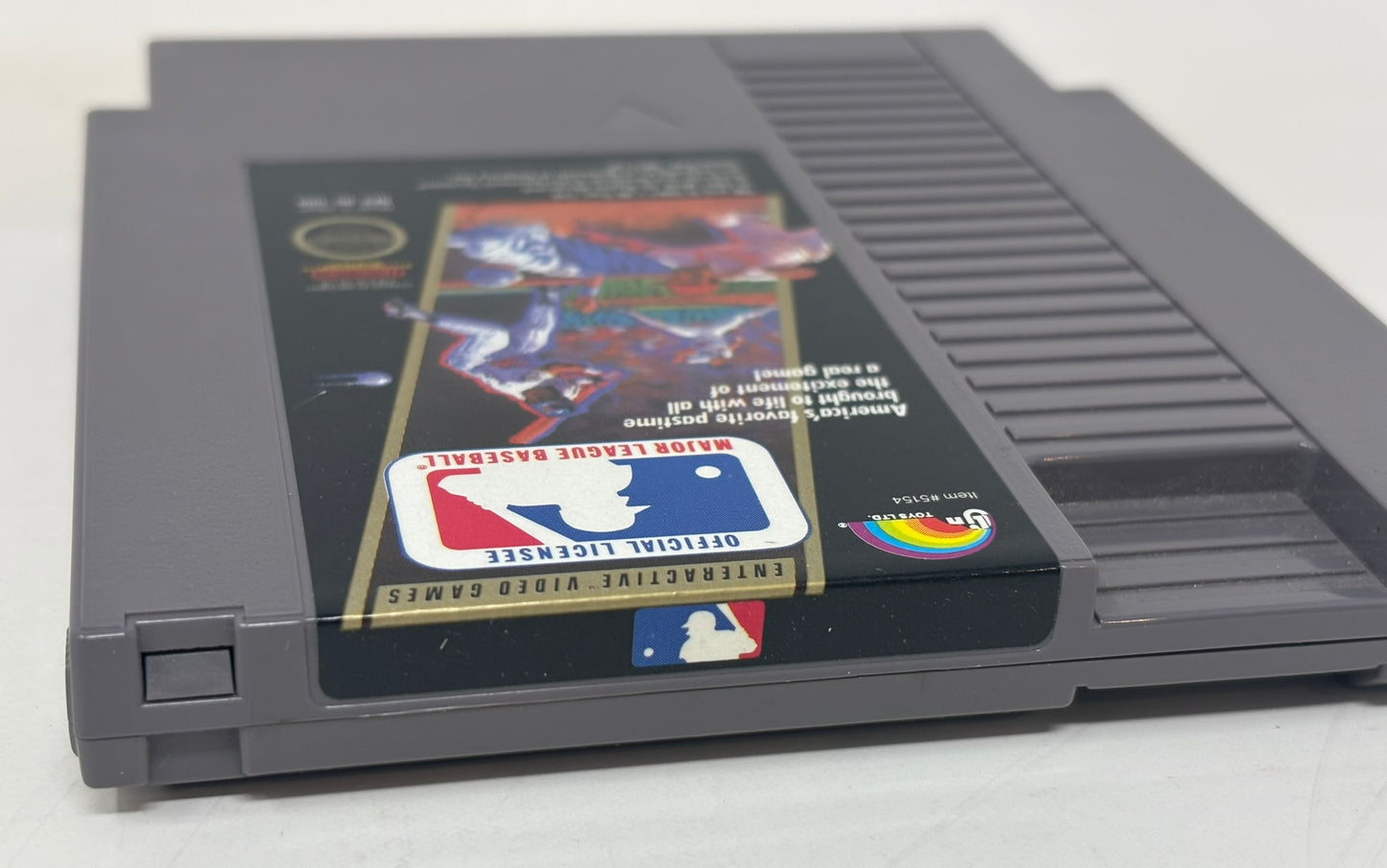 NES Nintendo - Major League Baseball - Complete