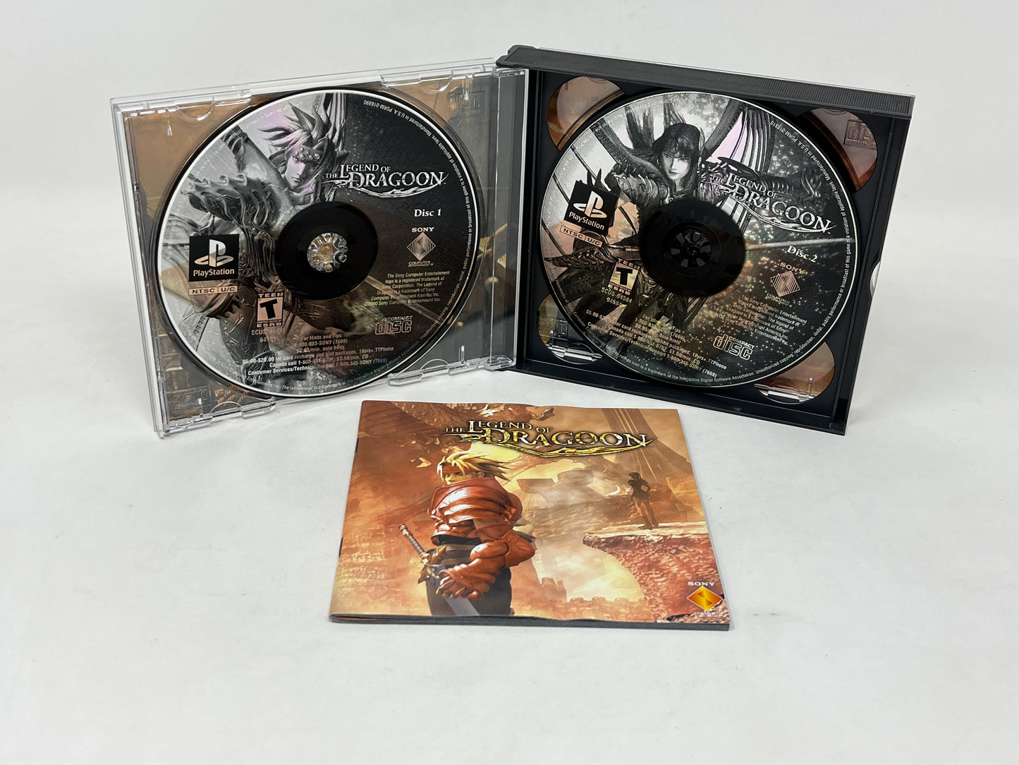Sony PlayStation - Legend of Dragoon (Greatest Hits) Complete
