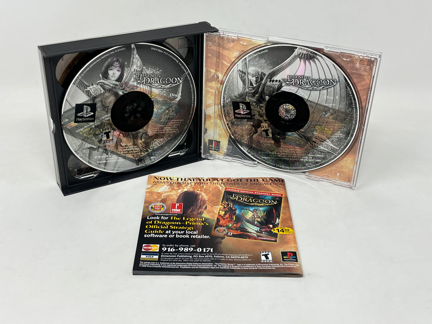 Sony PlayStation - Legend of Dragoon (Greatest Hits) Complete