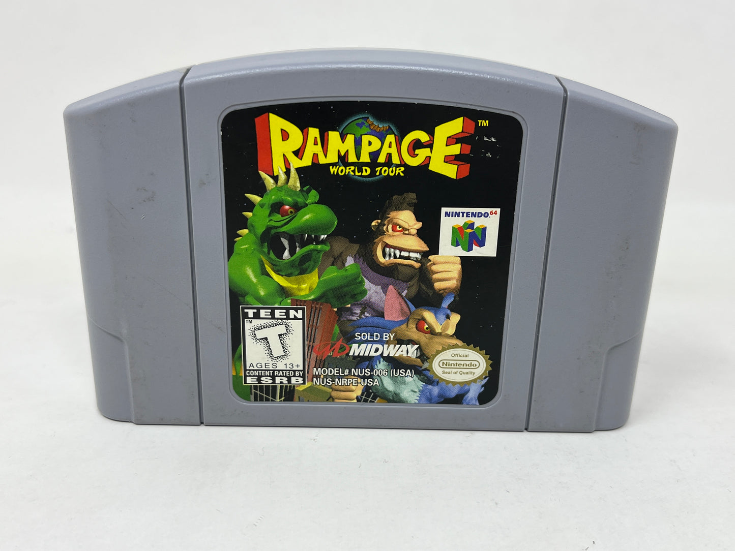 N64 Nintendo 64 - Rampage World Tour