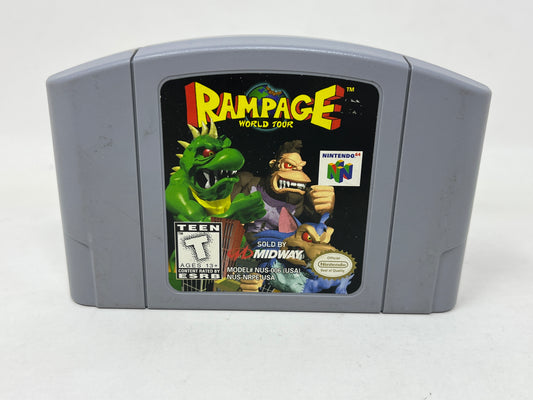 N64 Nintendo 64 - Rampage World Tour